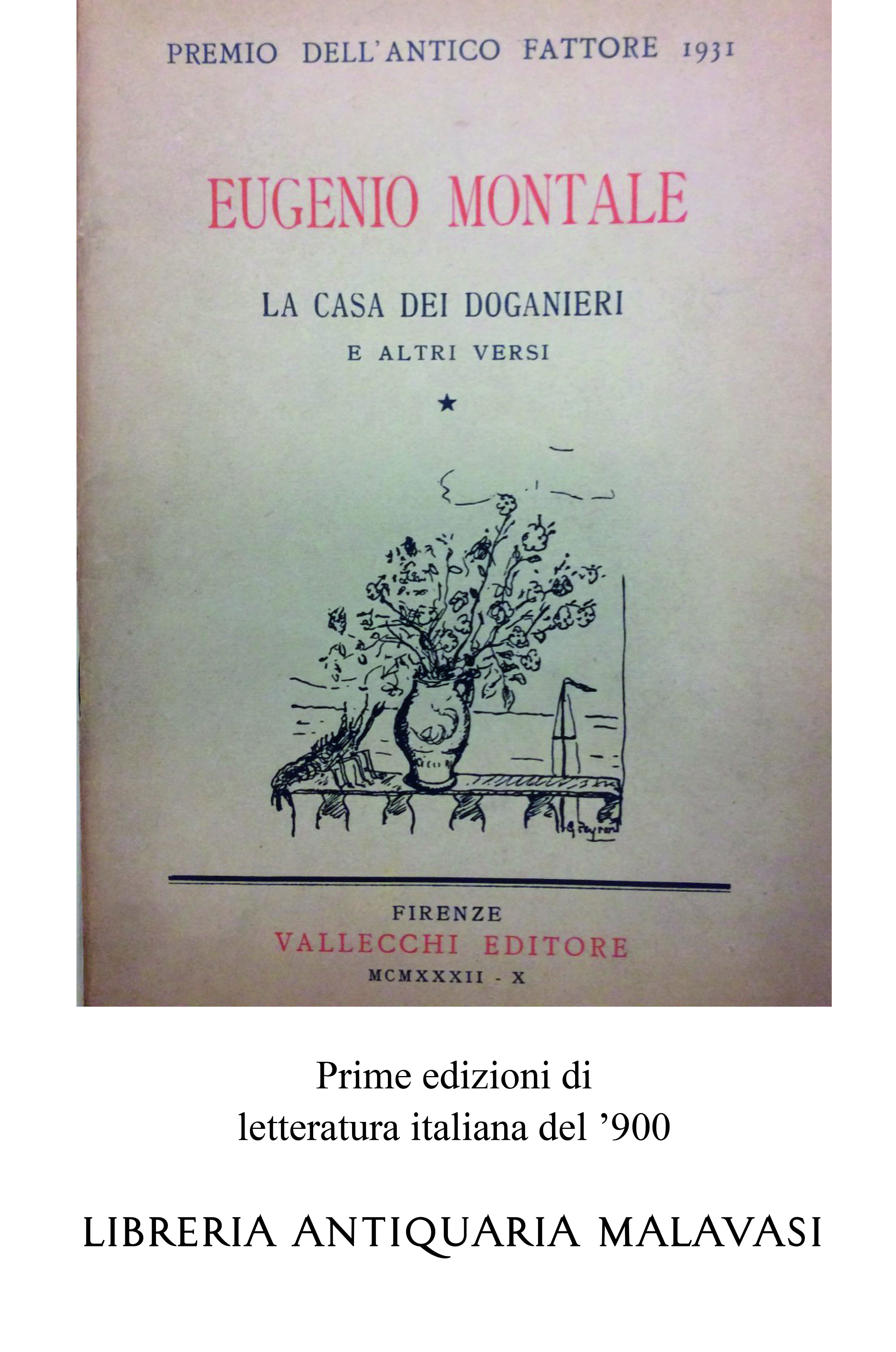 Prime edizioni di letteratura italiana del ’900